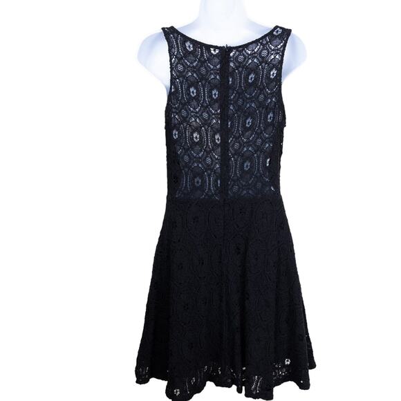 BB Dakota Black Renley Lace Fit and Flare 10 - Picture 3 of 7